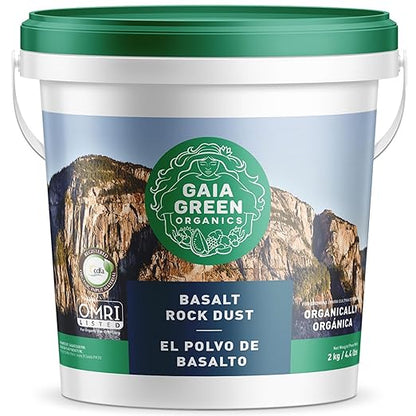 Gaia Green Basalt Rock Dust, 2 kg