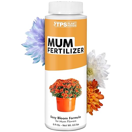 Mum Fertilizer, Complete Liquid Mum Plant Food for All Chrysanthemums, 8 oz (250mL)