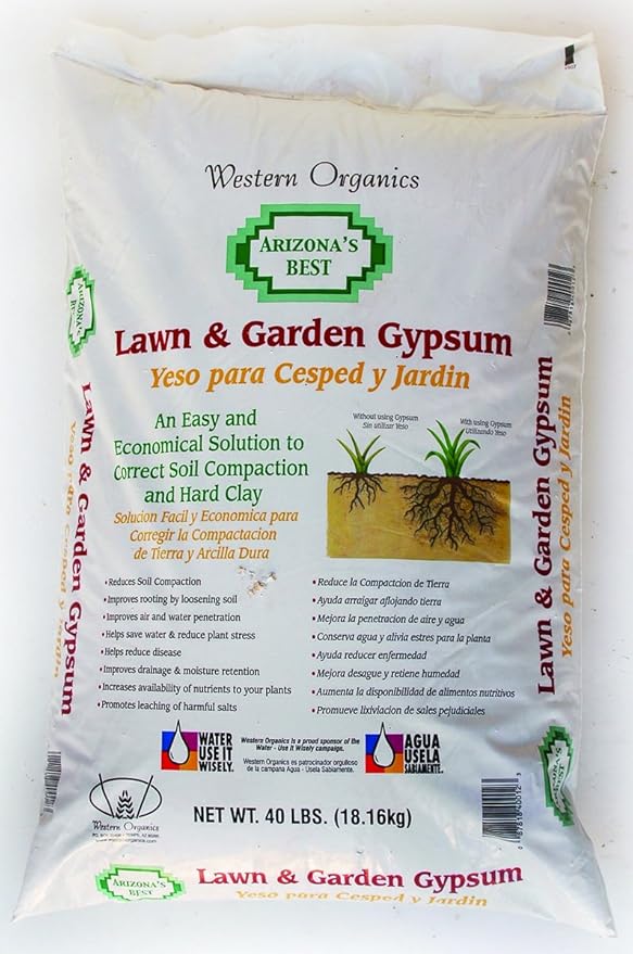 AZB40012 Gypsum, 40 lb