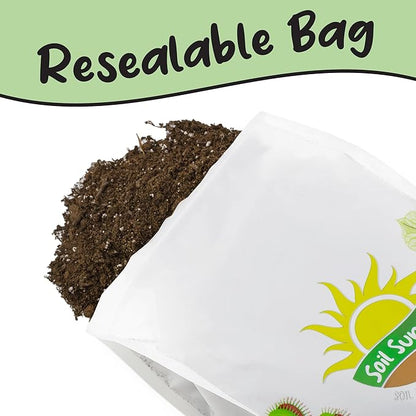 Soil Sunrise Peace Lily Potting Soil Mix (8 Quarts) for Planting, Growing, or Repotting Peace Lily Plants