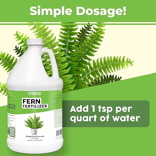 Fern Fertilizer for All Ferns and Mosses, Liquid Plant Food 1 Gallon (128oz)