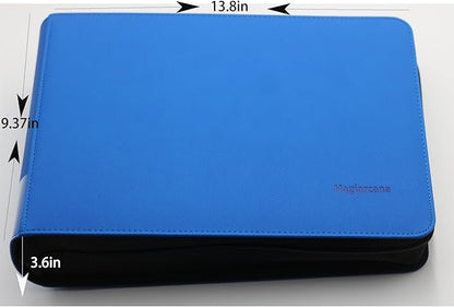 greeting card organizer binder and birthday card holder book,christmas card photo album,binder for greeting cards with sleeves,Suitable for 5x7in, 4x6in, 3x5in cards holds 120 cards (Navy Blue)