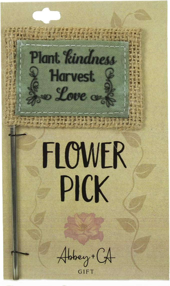 Cathedral Art Abbey & CA Gift Plant Kindness Flag Flower Pick