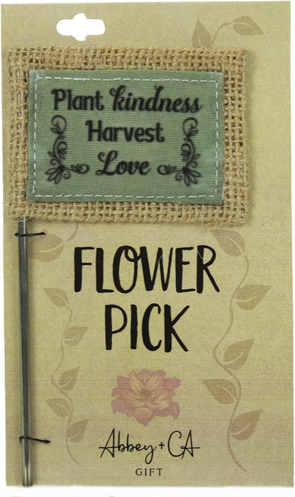 Cathedral Art Abbey & CA Gift Plant Kindness Flag Flower Pick