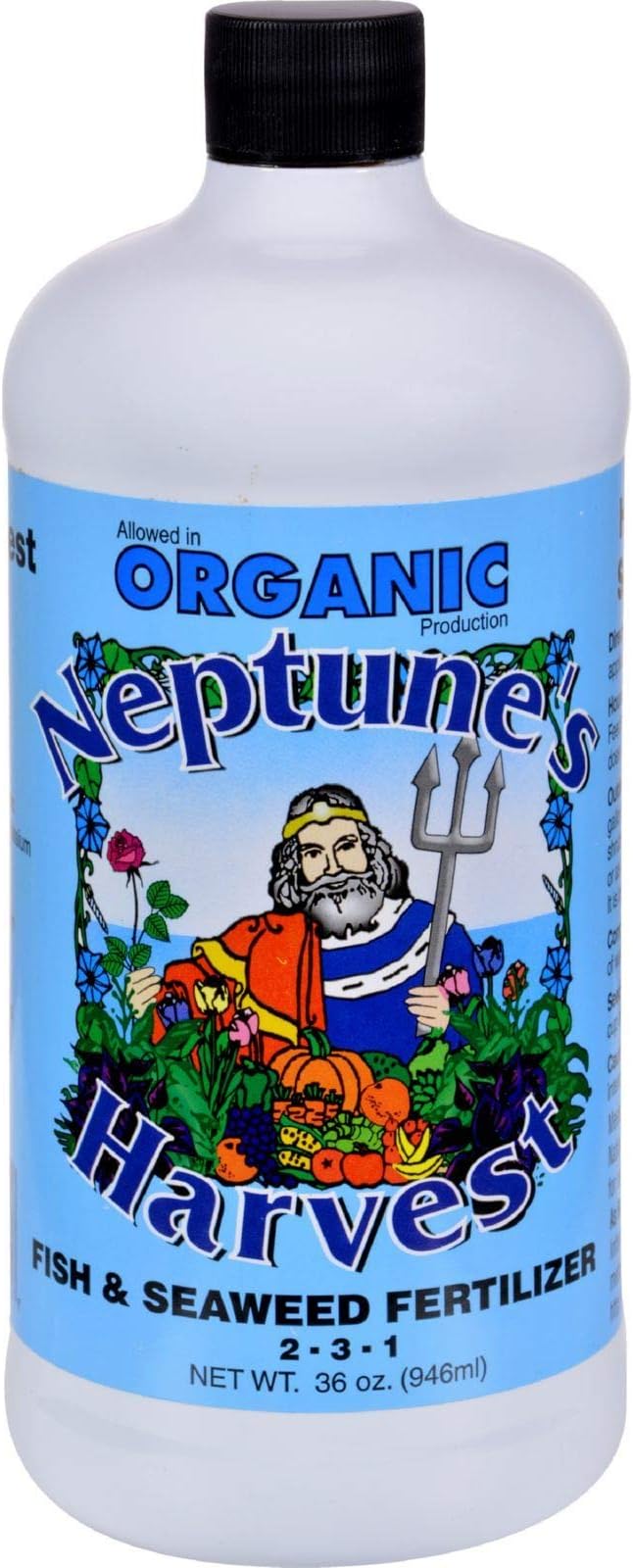 Neptune's Harvest Fish & Seaweed, qt