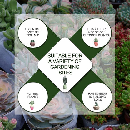 10 LBS White Pea Gravel, Natural Succulent and Cactus Gravel Pebbles, Pebbles for Indoor Plants, Natural Gardens Mulching, for Houseplants, for Aquarium Gravel, to Maintain Soil Aeration(4-6mm)