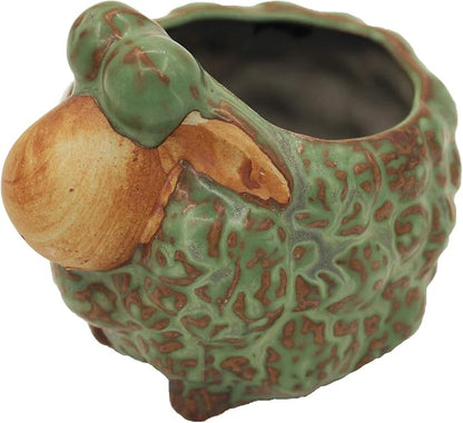 Cotta Planters Cute Animal Succulent Planter Pots 3 Pack Sheep Planter Elephant Pot Owl Planter with Drainage Hole for 2" Small Plants