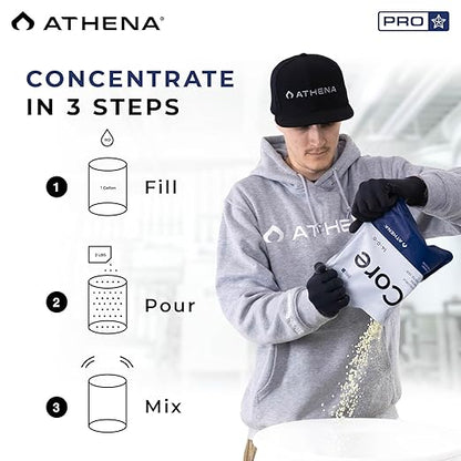 Athena Pro Core | Dry Soluble Base Nutrients for All Growth Stages | Plant Food with NPK 14-0-0 | Professional-Grade Fertilizer for Soil & Hydroponics | 10 LB