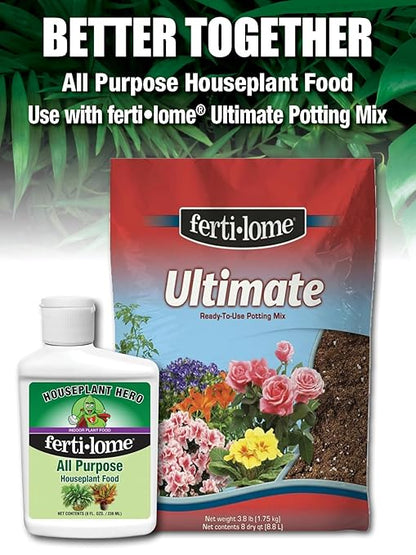 Houseplant Hero All Purpose Plant Food - 10-10-10 House Plant Fertilizer (8 Ounces)