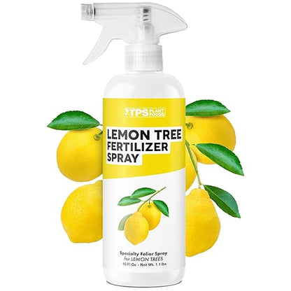 Lemon Tree Fertilizer Spray, Gentle Foliar Feeding Spray for Healthy Leaves and Plants, Liquid Fertilizer by TPS Plant Foods, 16oz (475ml)
