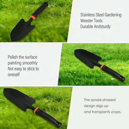 Garden Shovel, Garden Hand Trowel, Heavy Duty Hand Shovel with Ergonomic Handle, Small Gardening Tools for Digging, Gardening Spade Trowel Tools