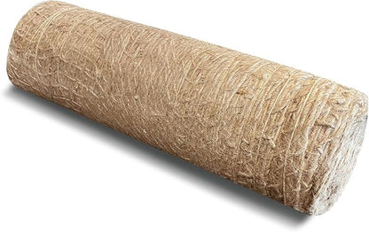 Agfabric Natural Jute Erosion Control 54''x48', Jute Netting Roll - 54 inch Wide x 48 Feet Long Soil Saver Mesh Blanket, 1 Roll