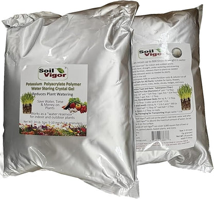 Super Absorbent Polymers Moisture and Fertilizers Keeper for Plants (40 Lb.)