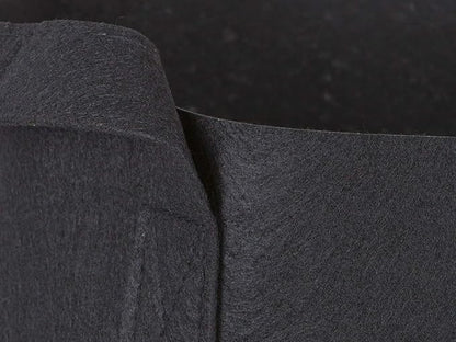 247Garden 5-Pack 30 Gallon Grow Bags/Aeration Fabric Pots w/Handles (260GSM, Black, 15.5H x 24D)