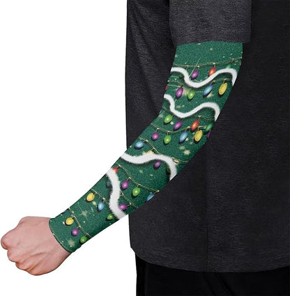 Binienty Unisex Arm Sleeves for Driving, Golf, Cycling, Sports, UV Protector Cooling Arm Sleeves Cover