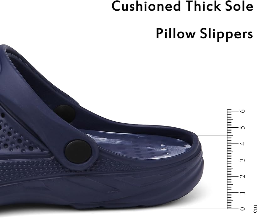 Women Men Orthopedic Clogs Arch Support Garden Shoes Sandals Slippers with Plantar Fasciitis Insoles