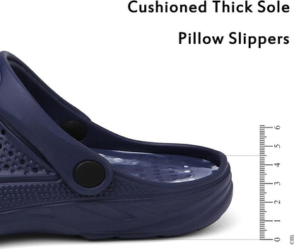 Women Men Orthopedic Clogs Arch Support Garden Shoes Sandals Slippers with Plantar Fasciitis Insoles