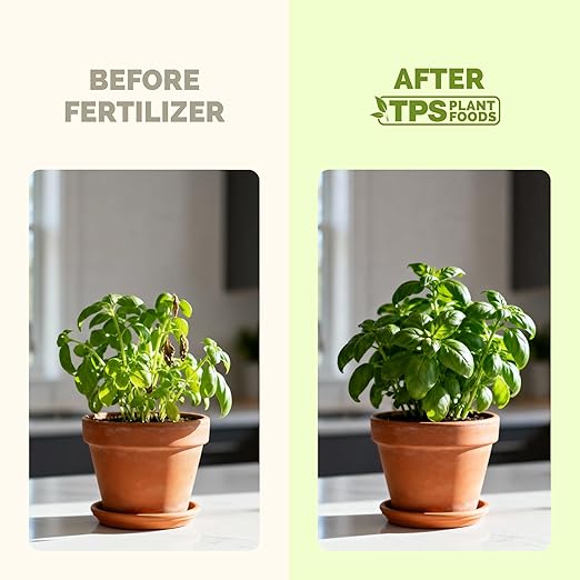 Herb Fertilizer – Liquid Plant Food for All Edible Herbs & Leafy Greens, Indoor & Outdoor, 32oz