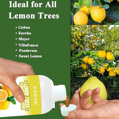 Lemon Tree Fertilizer - Orange, Lemon, Lime, Mango, Avocado - Ideal Micronutrients Plant Food for Tropical Fruit Trees to Grow More Fruit - Garden-Growing Miracle Nutrients, 10 oz