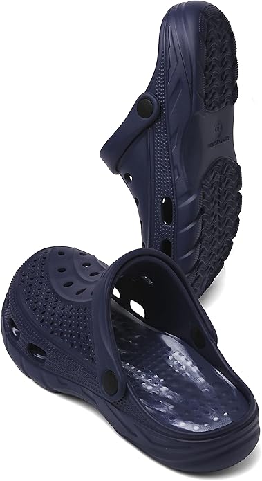 Women Men Orthopedic Clogs Arch Support Garden Shoes Sandals Slippers with Plantar Fasciitis Insoles