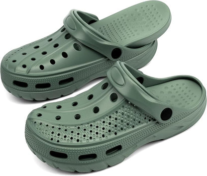 Women Men Orthopedic Clogs Arch Support Garden Shoes Sandals Slippers with Plantar Fasciitis Insoles
