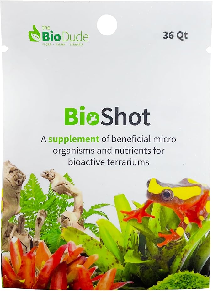 The Bio Dude BioShot for bioactive Substrate - Soil inoculant and Plant Booster (36 Quart Substrate Shot)