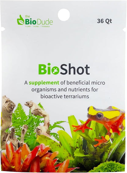 The Bio Dude BioShot for bioactive Substrate - Soil inoculant and Plant Booster (36 Quart Substrate Shot)
