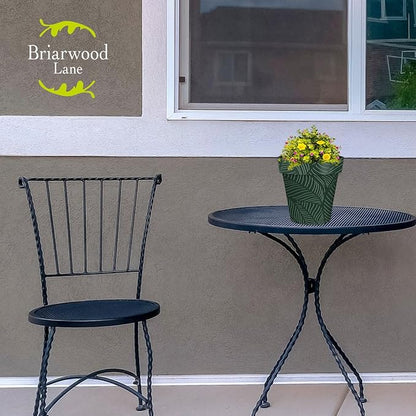 Briarwood Lane Tropical Leaves Small Planter