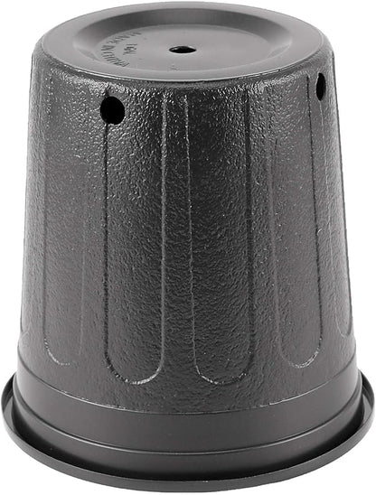 KEILEOHO 25 Pack Plastic Plant Nursery Pots, 1 Gallon Plants Pots with Drainage Holes, Flower Plant Container for Cuttings, Seedling, Flower, Vegetable, Succulent, Black