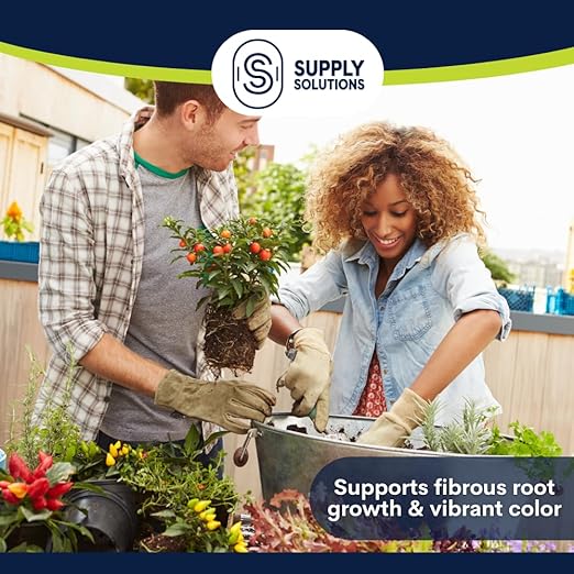 Supply Solutions 21-0-0-24S Ammonium Sulfate for Deep Green Plants - Soil Acidifier for Blueberry Blooms, Azalea and Magnolia Tree Fertilizer - Sulfur for Plants Nitrogen Fertilizer (10 Pounds)