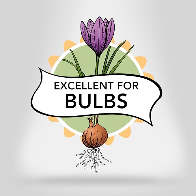 Down To Earth All Natural Fertilizers Organic Rose & Flower Mix - Plant Food for Roses, Bulbs, Flowers and Ornamentals 4-8-4, 25 lb