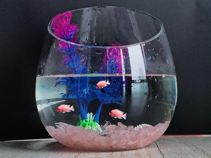 ZHIYUXI Rose Quartz Chips Fish Tank Gravel Vase Filler Stones Bulk Crushed Crystals Gemstone Polished Natural Quartz Stone Healing Crystals Glass Stones Fish Rocks
