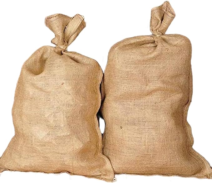 All Natural Burlap Feed Bag (Pack of 3)