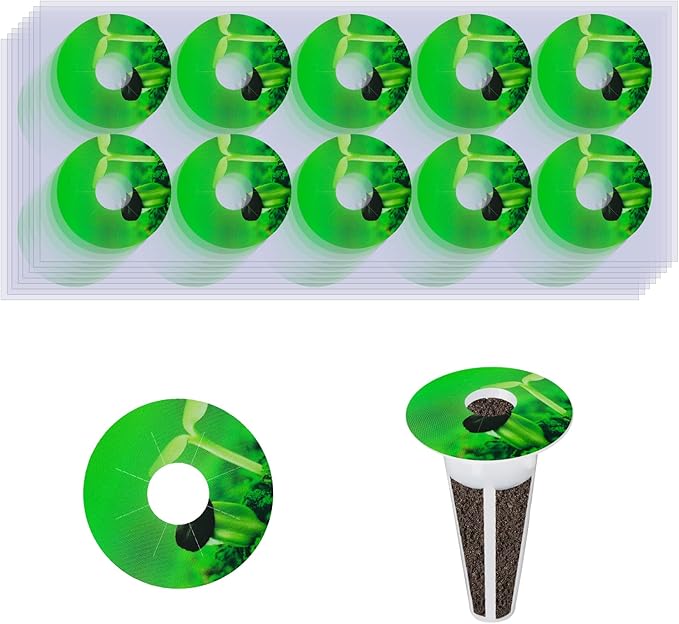120pcs Plant Grow Stickers, Grow Baskets Labels Hydroponic Plant Label for Seedlings Garden Pods Plant Labels for Labeling Plants and Understanding Plant Growth
