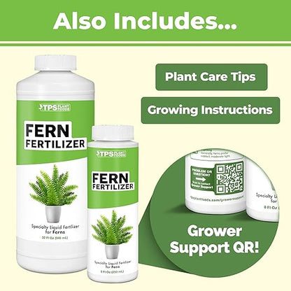 Fern Fertilizer for All Ferns and Mosses, Liquid Plant Food 1 Gallon (128oz)