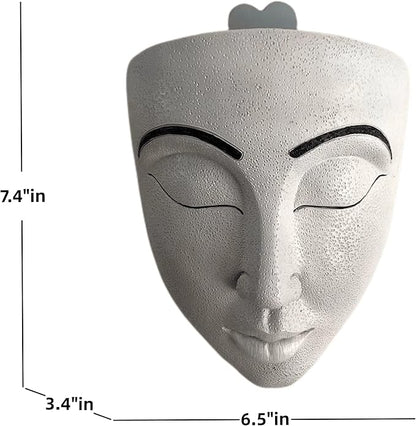 Coolboy Face Planter for Indoor & Outdoor Wall Decoration, Unique Face Flower Pot