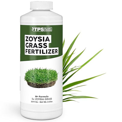 Zoysia Grass Fertilizer for Zoysia Grass, Great for Zenith, Emerald, and Zeon Varieties, Liquid Fertilizer by TPS Plant Foods, 32 oz (1 Quart)