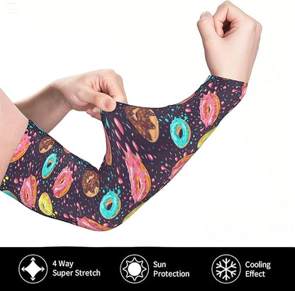 Arm Sleeves Outdoor Garden Sports Cooling Sun Sleeve for Women Men Farm
