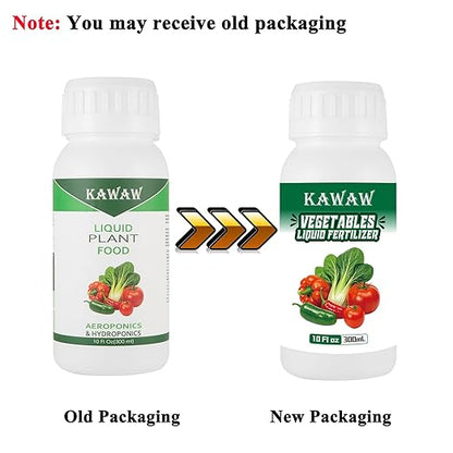 10oz Organic Vegetable Probiotic Fertilizer – Natural Microbial Plant Nutrient Solution for All Vegetables, Promotes Green Leaves, Strong Roots & Healthy Growth