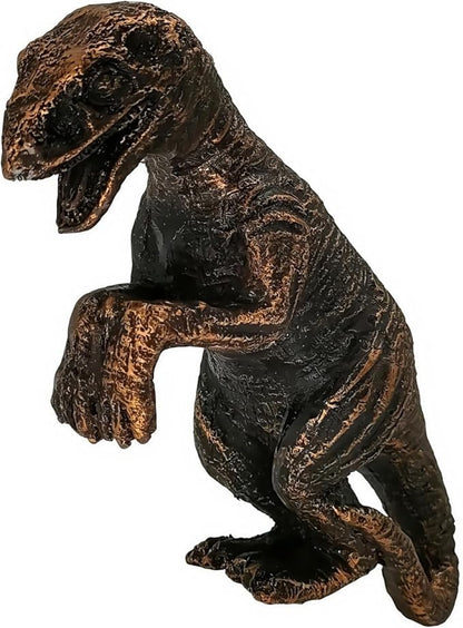 Dinosaur Plants Pot Hanger Flower Pot Decorations Pot Hugger Resin Statue Sculptures Dinosaur Flower Figurine for Garden Outdoor Fairy Garden Fence Lawn Cute Animal Ornaments Home Office Decoration