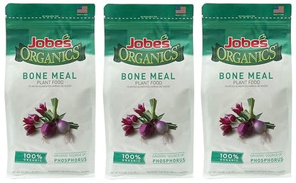 Jobe's Organics Bone Meal Fertilizer, 4 lb (Thrее Рack)