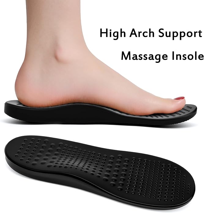 Women Men Orthopedic Clogs Arch Support Garden Shoes Sandals Slippers with Plantar Fasciitis Insoles