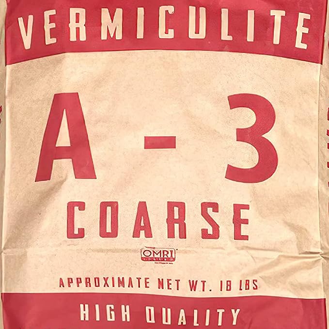 Palmetto A3 Coarse Vermiculite Potting Soil Mix for Planting, 4 Cu Ft, 18 Lbs