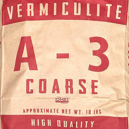 Palmetto A3 Coarse Vermiculite Potting Soil Mix for Planting, 4 Cu Ft, 18 Lbs