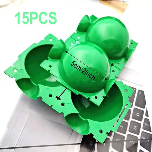 Reusable Plant Rooting Ball, Markeny Plant Propagation Root Ball Effective Invisible Propagation(Green, 15PCS)