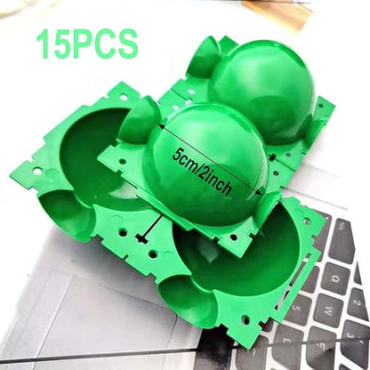 Reusable Plant Rooting Ball, Markeny Plant Propagation Root Ball Effective Invisible Propagation(Green, 15PCS)