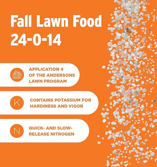 The Andersons Premium Fall Lawn Food 24-0-14 Fertilizer 5,000 sq ft Bag