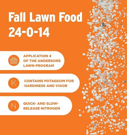 The Andersons Premium Fall Lawn Food 24-0-14 Fertilizer 5,000 sq ft Bag