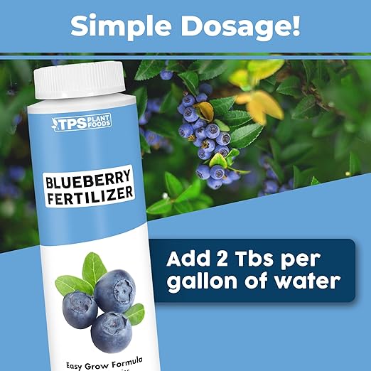 Blueberry Fertilizer – Liquid Fertilizer for Blueberry Bushes & Acid-Loving Plants, 8 oz