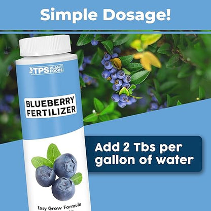 Blueberry Fertilizer – Liquid Fertilizer for Blueberry Bushes & Acid-Loving Plants, 8 oz